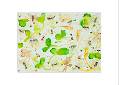 Seeds Germinating Notecard