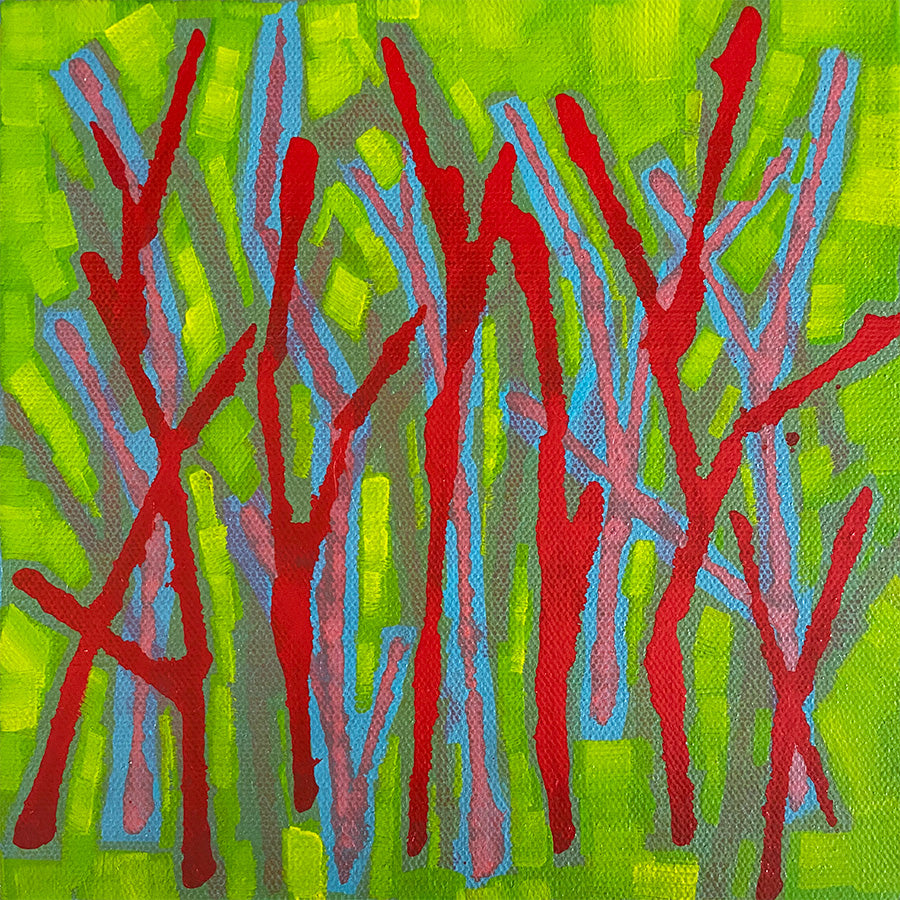 Spring Series #5, Original Acrylic Painting