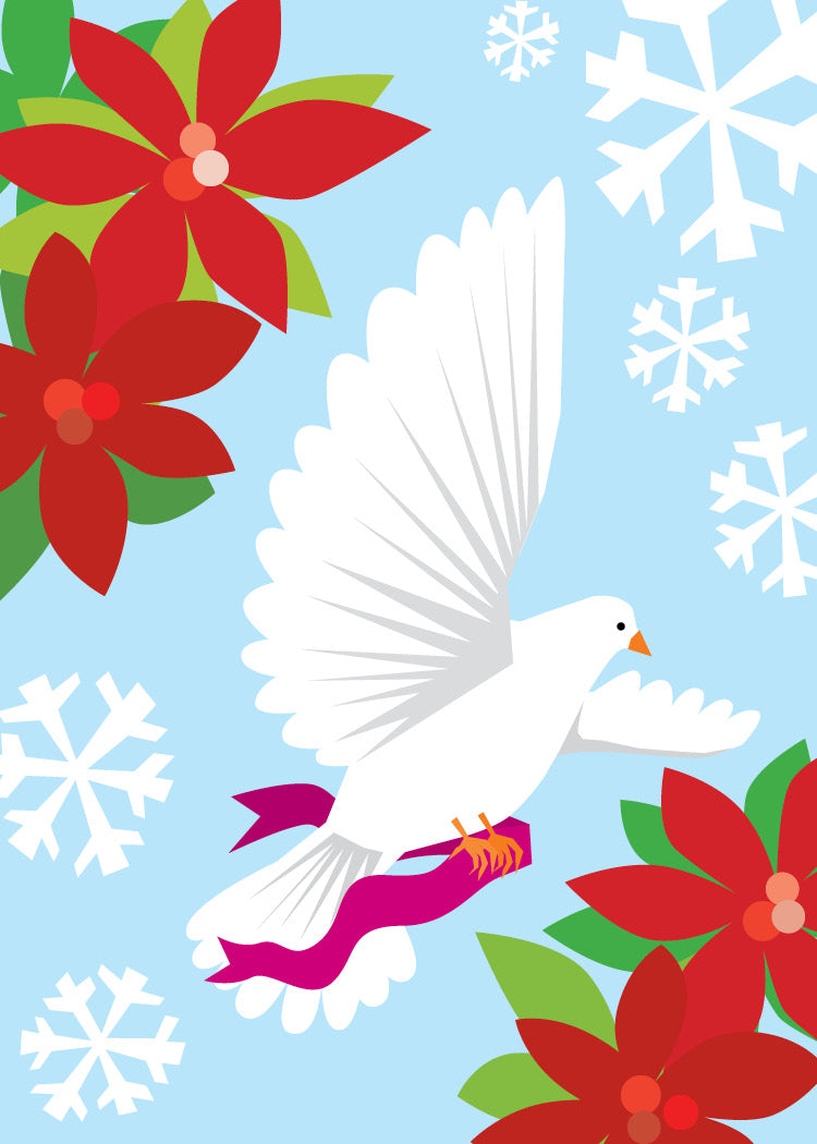 Dove, Holiday Card Set, 4 cards