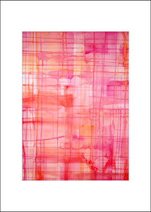 Intense Pink, #2, Blank Notecard