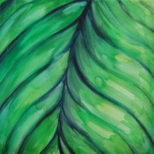 Load image into Gallery viewer, limited edition print of Tropical Leaf, a watercolor + gouache painting by Jane Nicolo